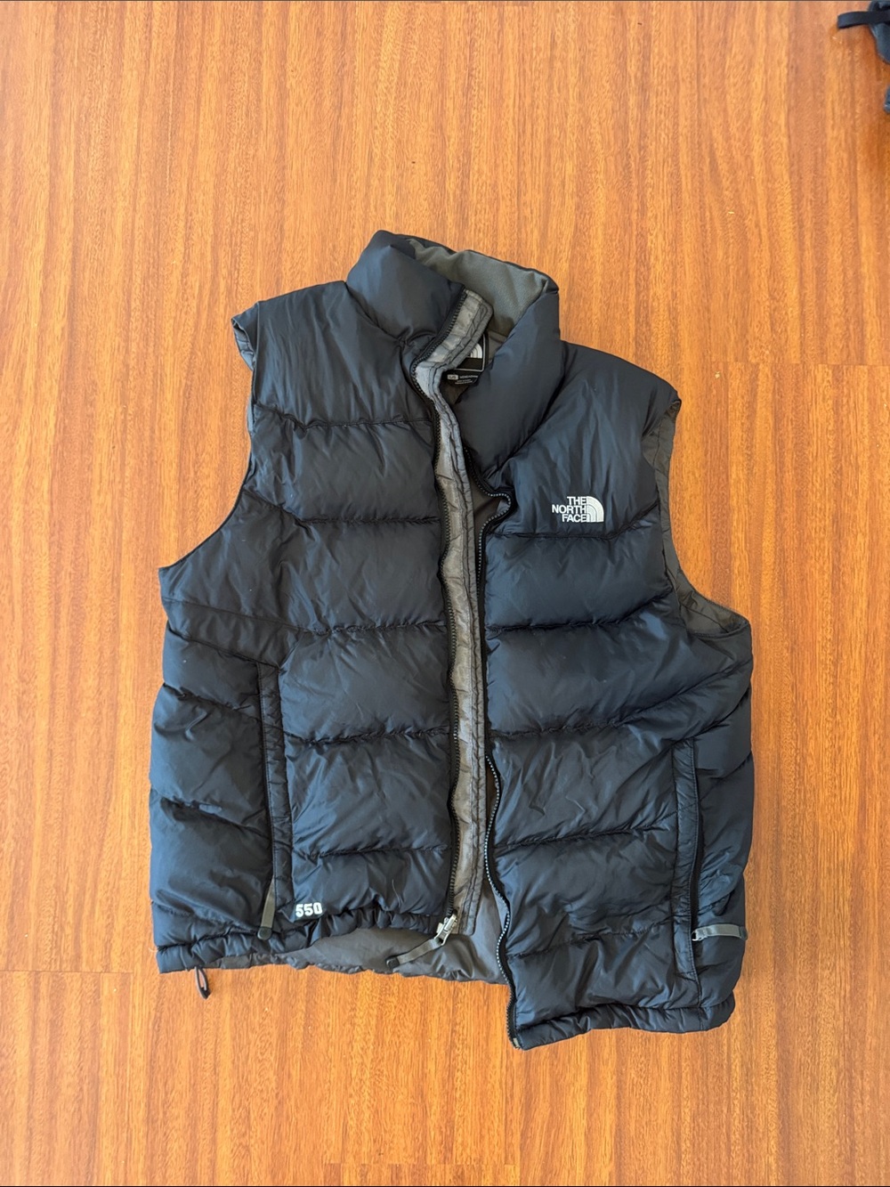 The North Face Black Puffer Kids Vest